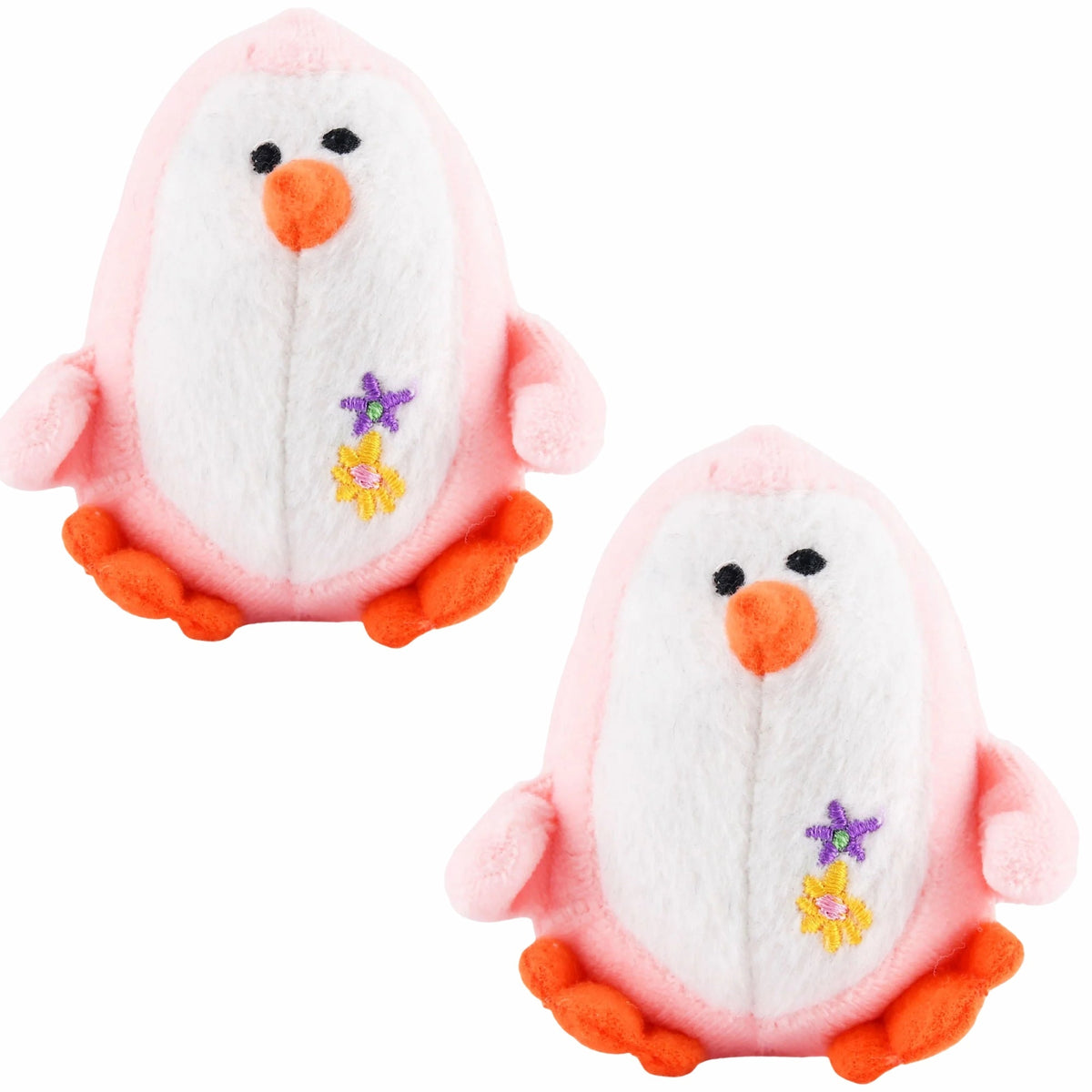 Jeffers Mini Plush Penguin Squeaker Toy, 3 in