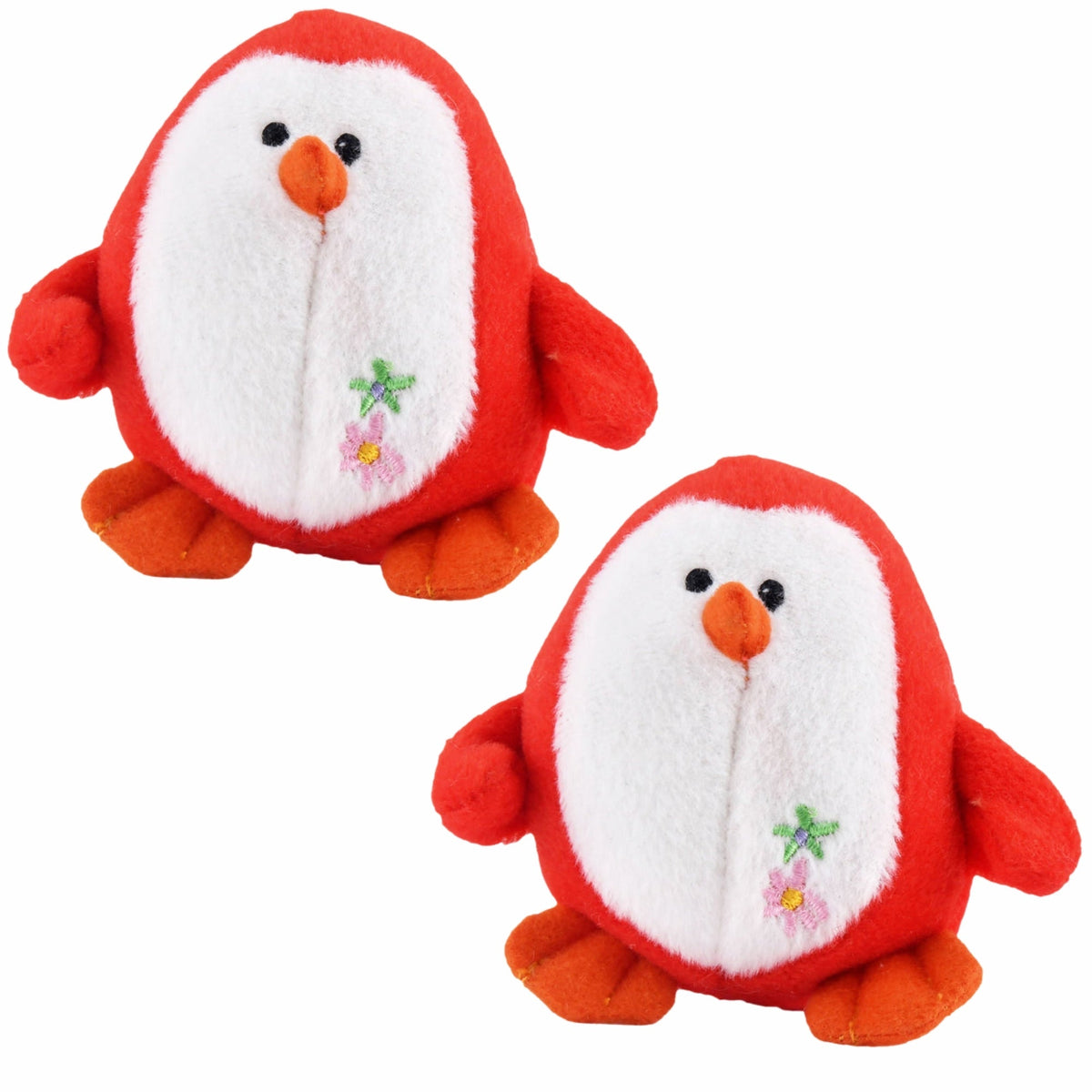 Jeffers Mini Plush Penguin Squeaker Toy, 3 in