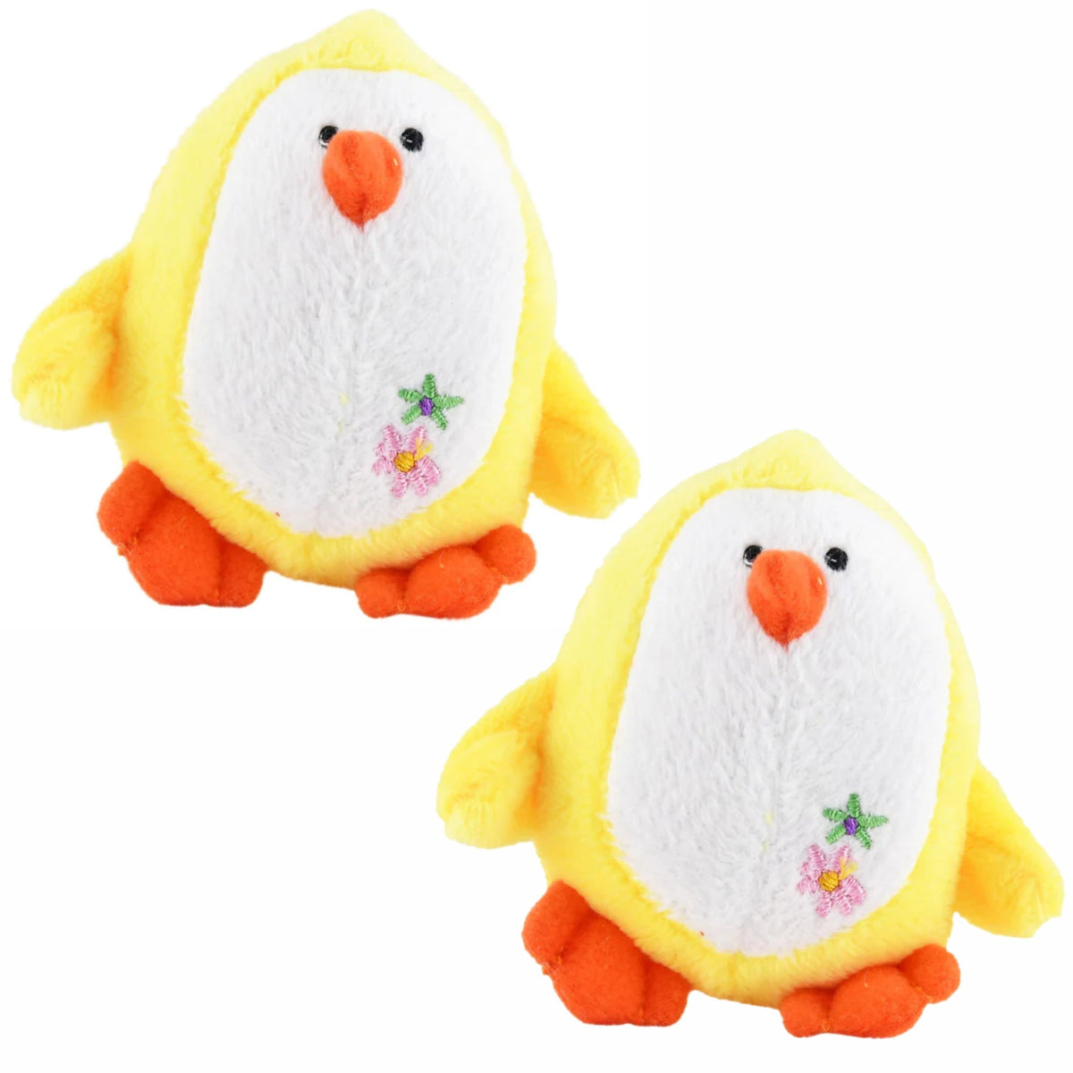Jeffers Mini Plush Penguin Squeaker Toy, 3 in
