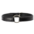 Jeffers Premium Padded Black Leather Dog Collar