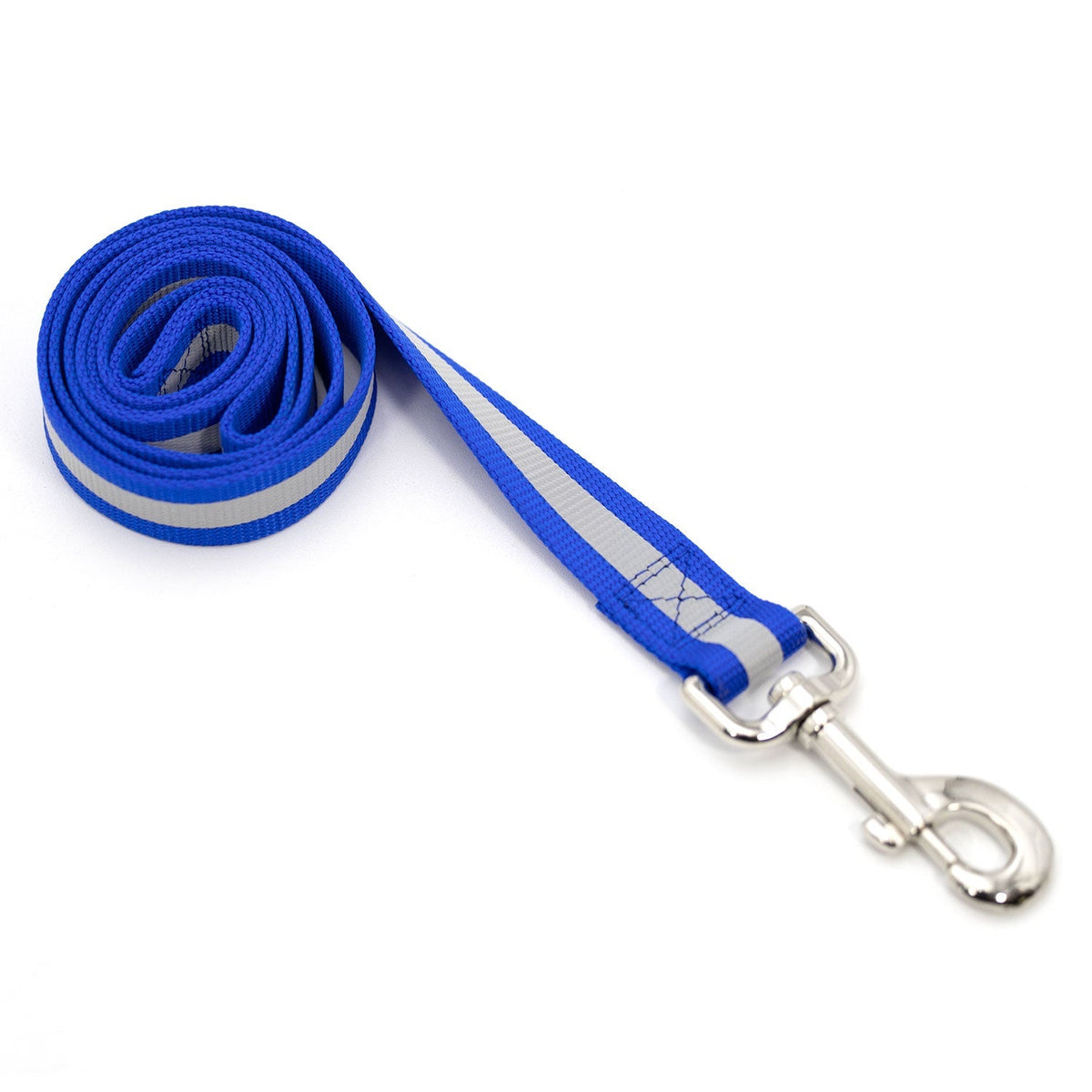 Jeffers Reflective Safety Stripe Nylon Dog Leash, 4 ft