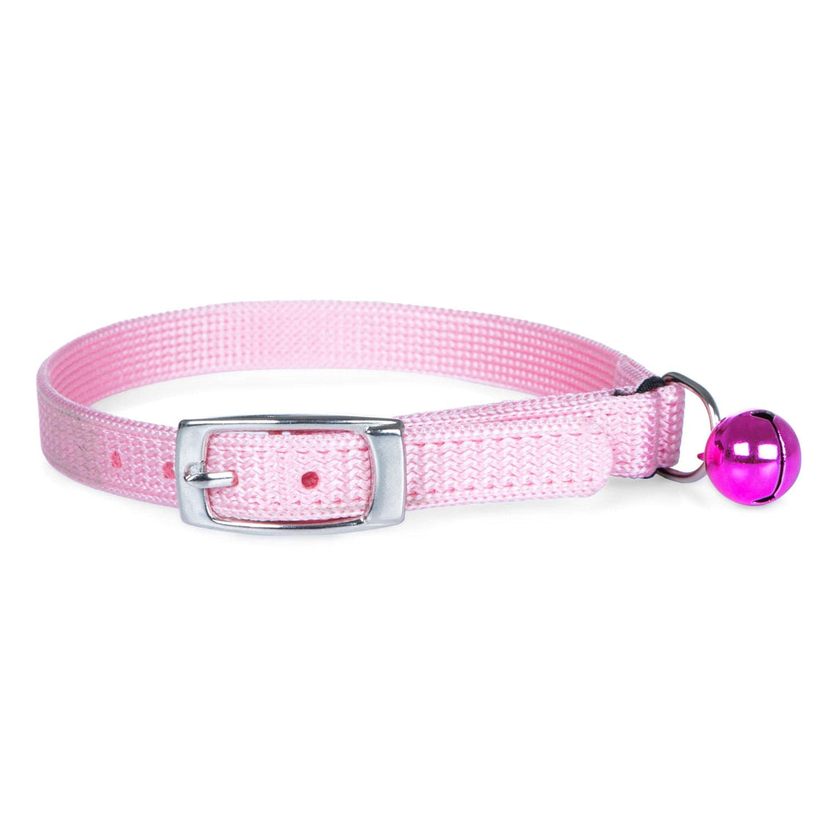 Jeffers Adjustable Nylon Cat Collar with Bell