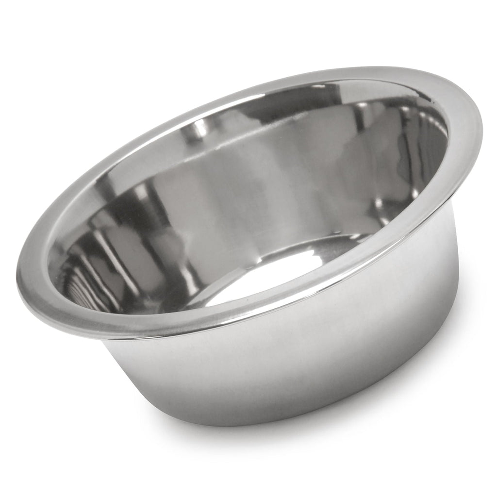 Jeffers Standard-Weight Stainless Steel Pet Bowl