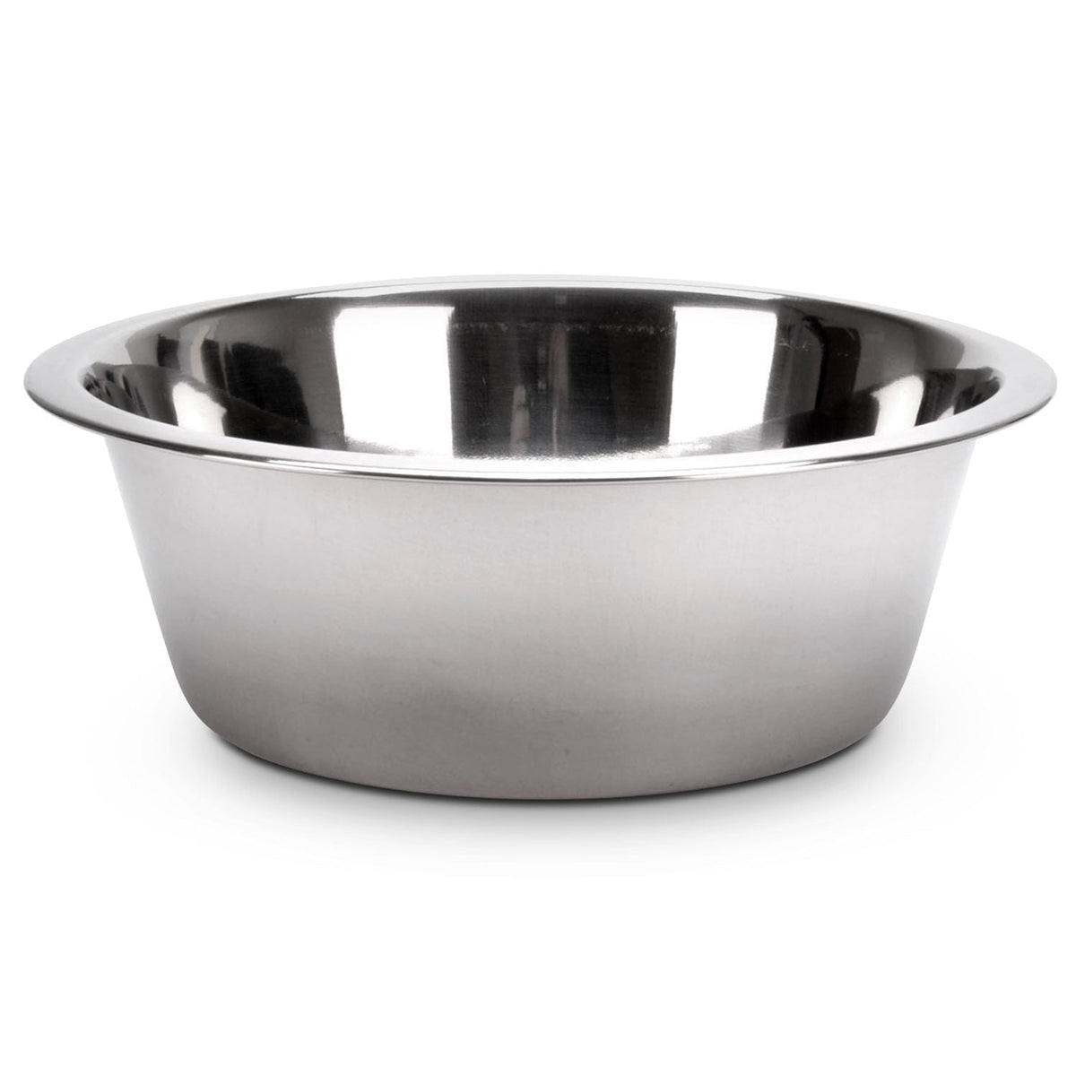 Jeffers Standard-Weight Stainless Steel Pet Bowl
