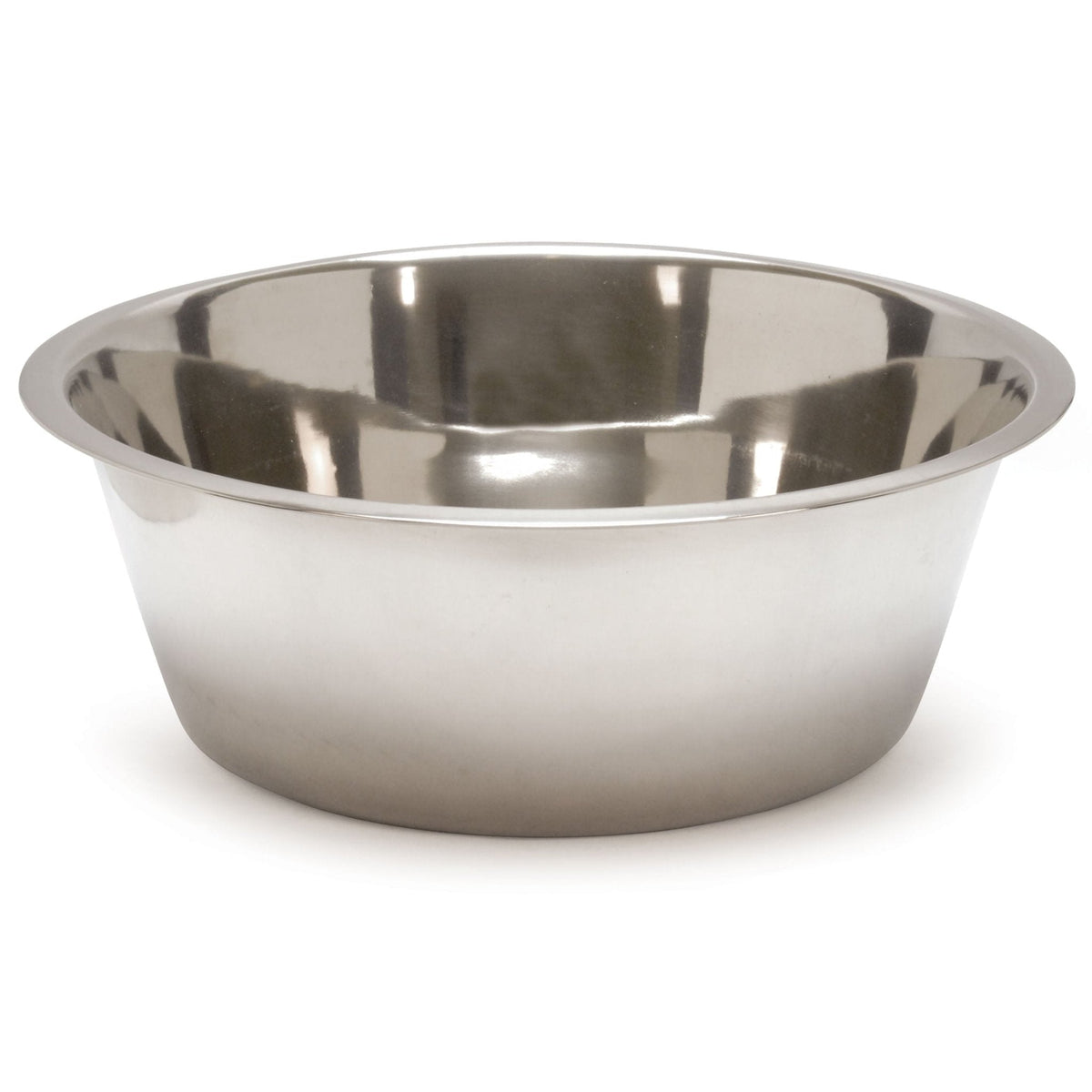 Jeffers Standard-Weight Stainless Steel Pet Bowl