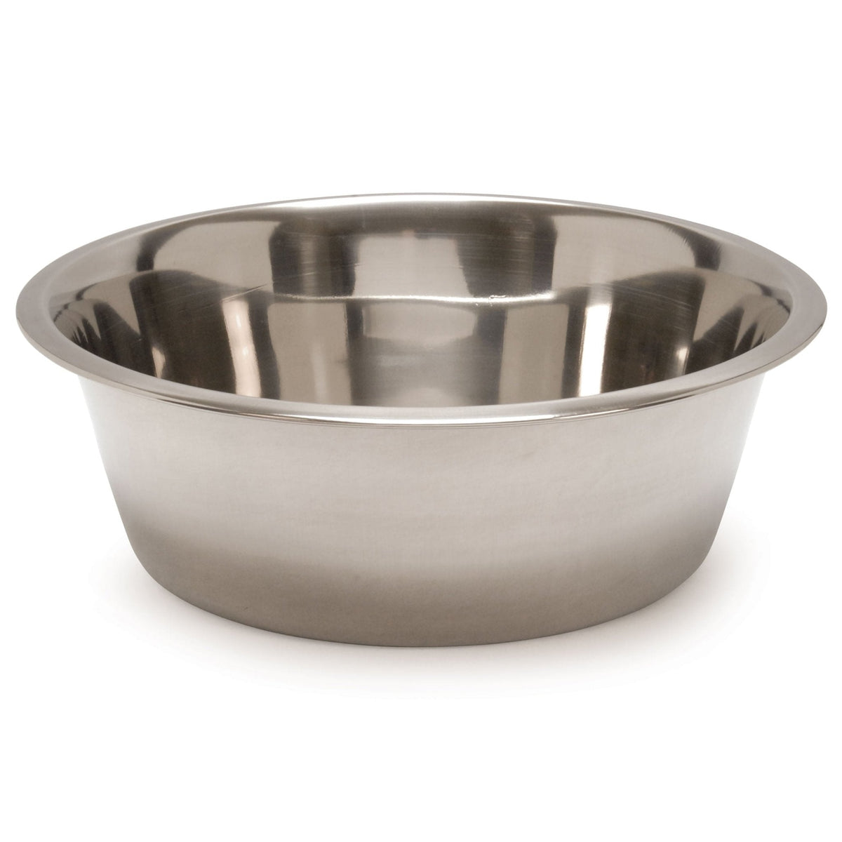 Jeffers Standard-Weight Stainless Steel Pet Bowl