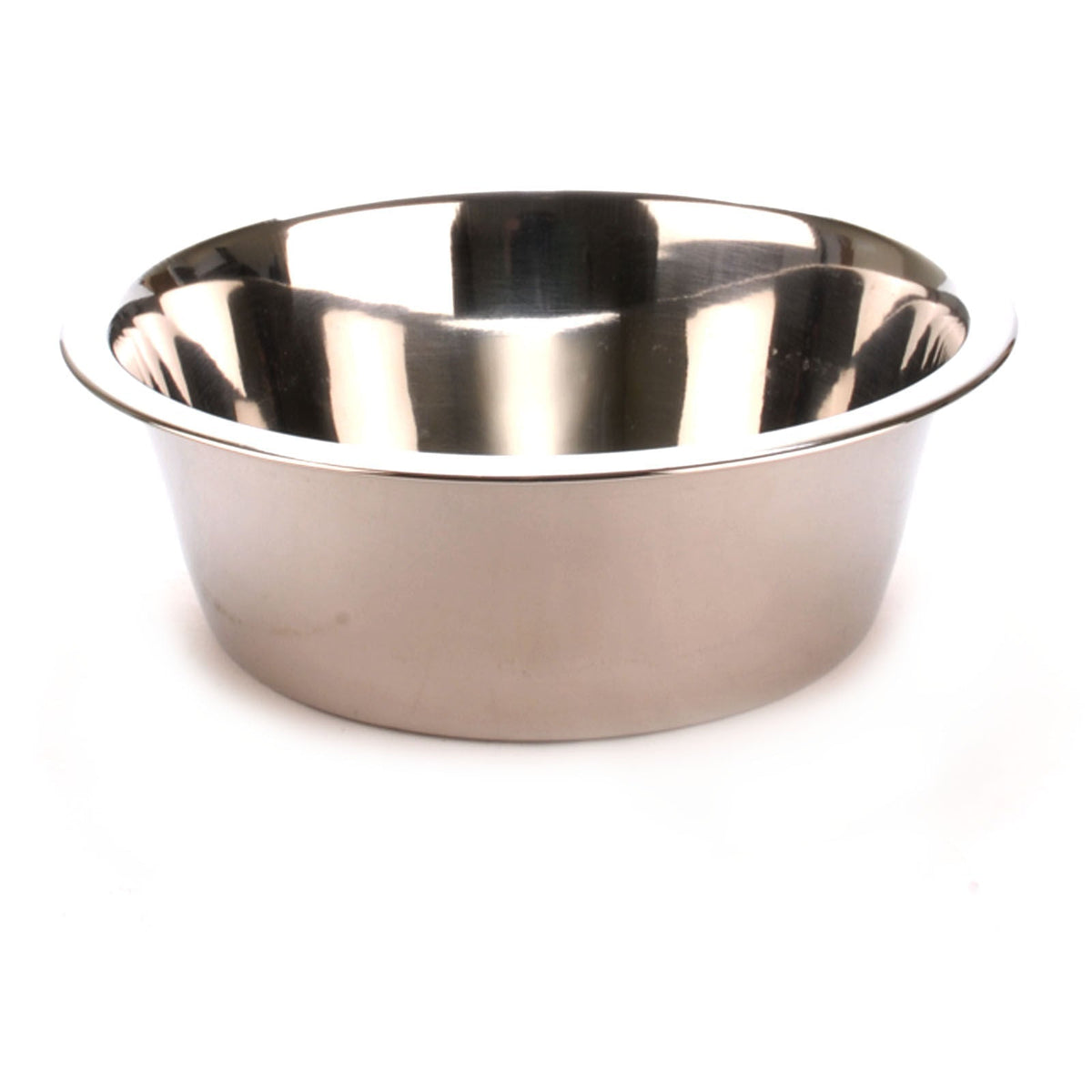 Jeffers Standard-Weight Stainless Steel Pet Bowl