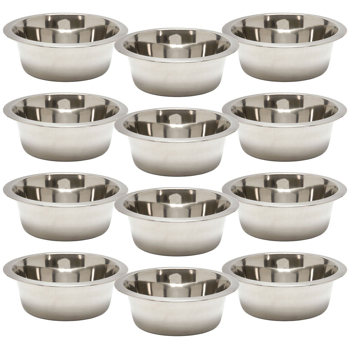 Jeffers Standard-Weight Stainless Steel Pet Bowl - FurrowpetstoreBowls, Feeding & EnrichmentJeffers
