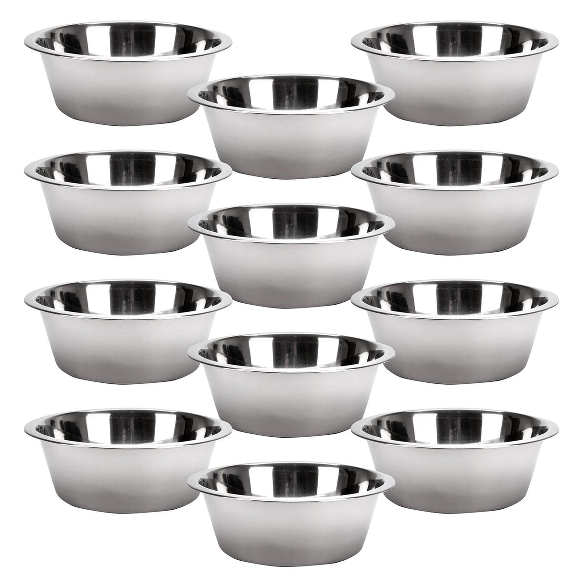 Jeffers Standard-Weight Stainless Steel Pet Bowl - FurrowpetstoreBowls, Feeding & EnrichmentJeffers