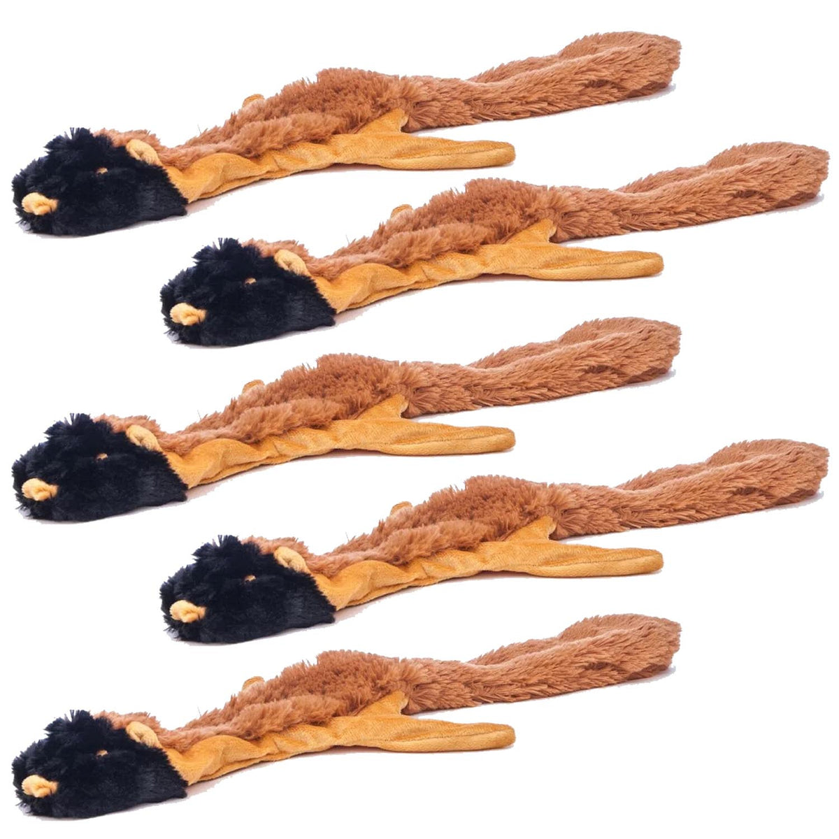 Jeffers Thinnies Unstuffed Plush Dog Toy, 21 in - FurrowpetstoreToysJeffers