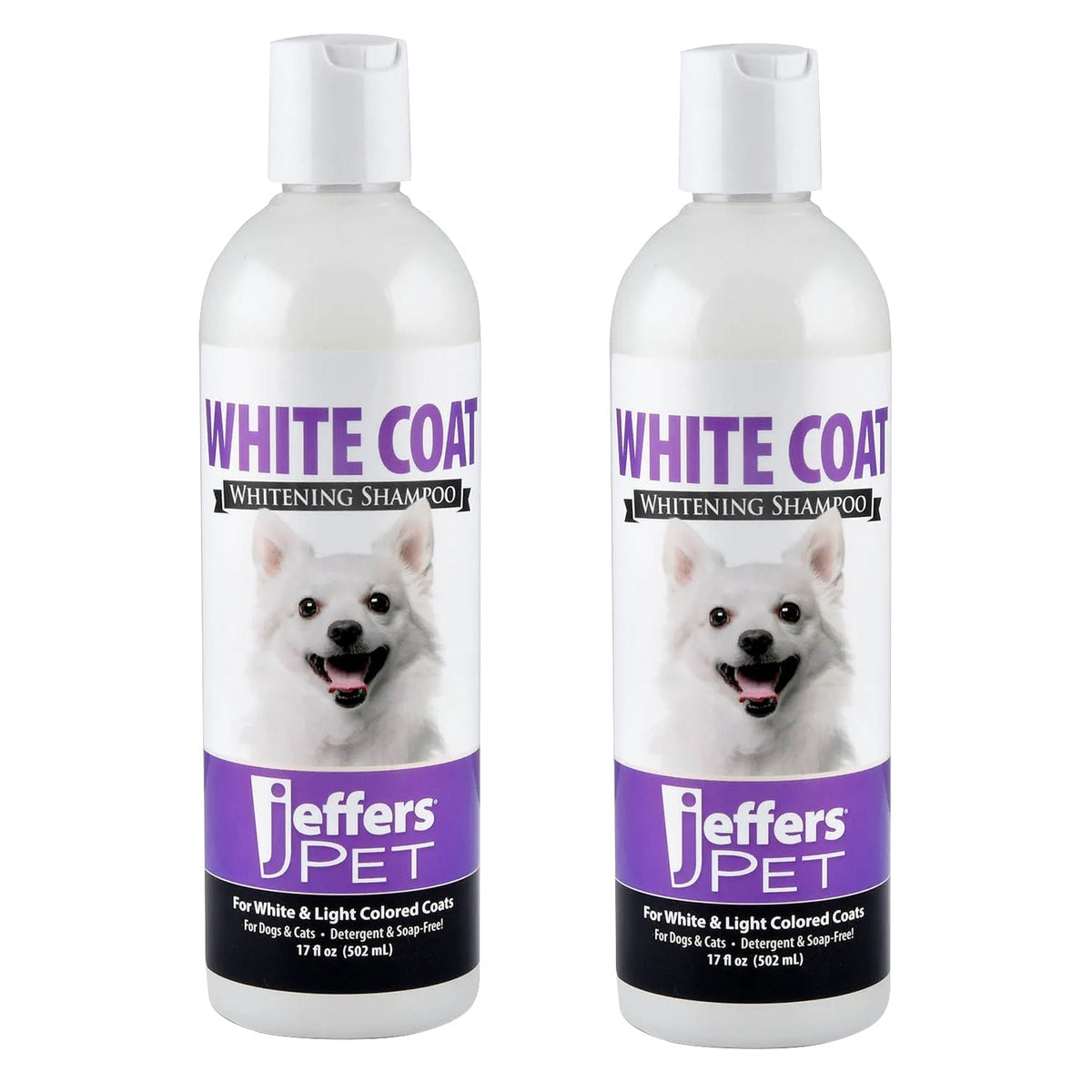 Jeffers White Coat Whitening Shampoo for Dogs & Cats - FurrowpetstoreGrooming & CleanupJeffers
