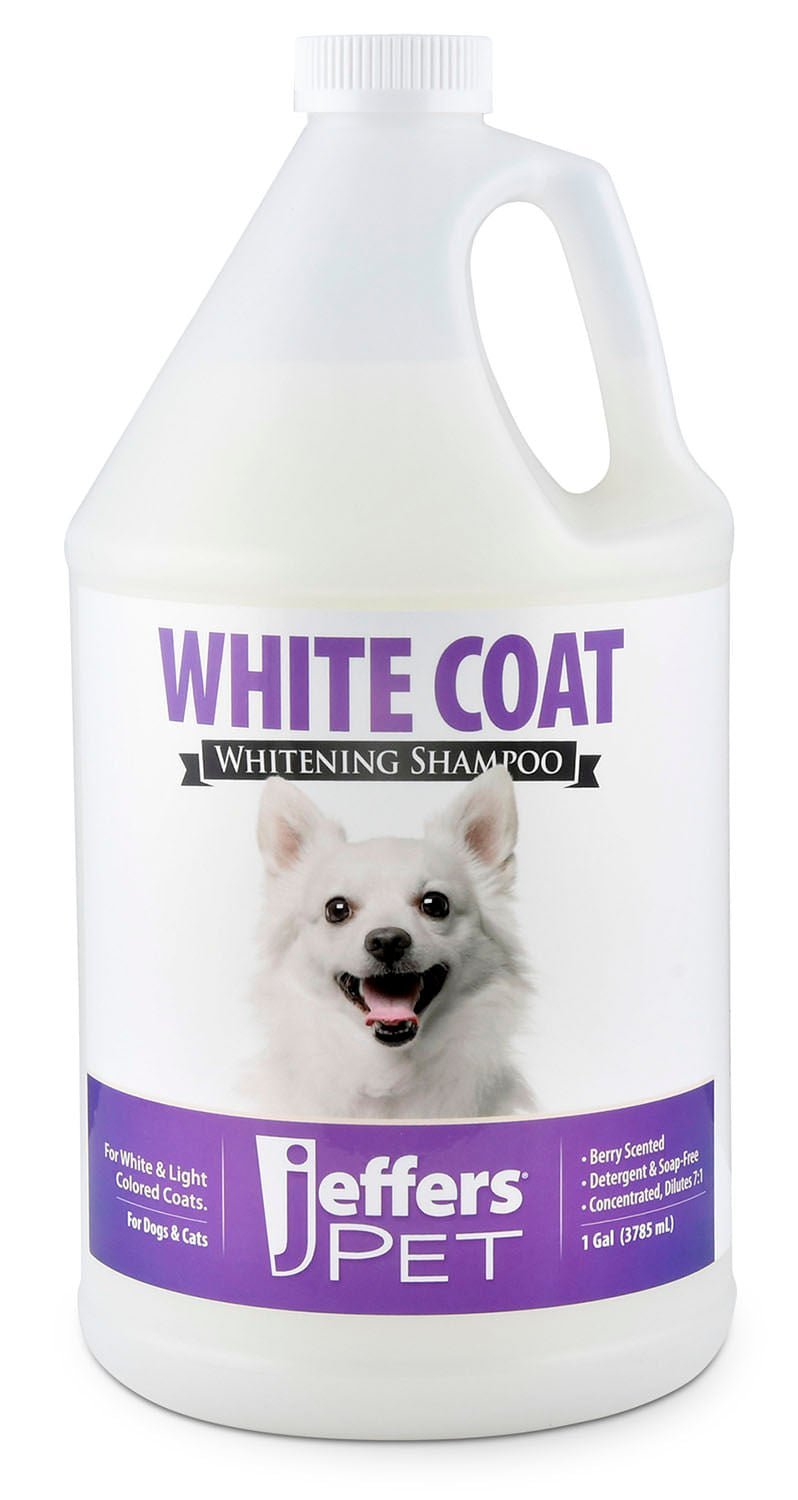 Jeffers White Coat Whitening Shampoo for Dogs & Cats - FurrowpetstoreGrooming & CleanupJeffers