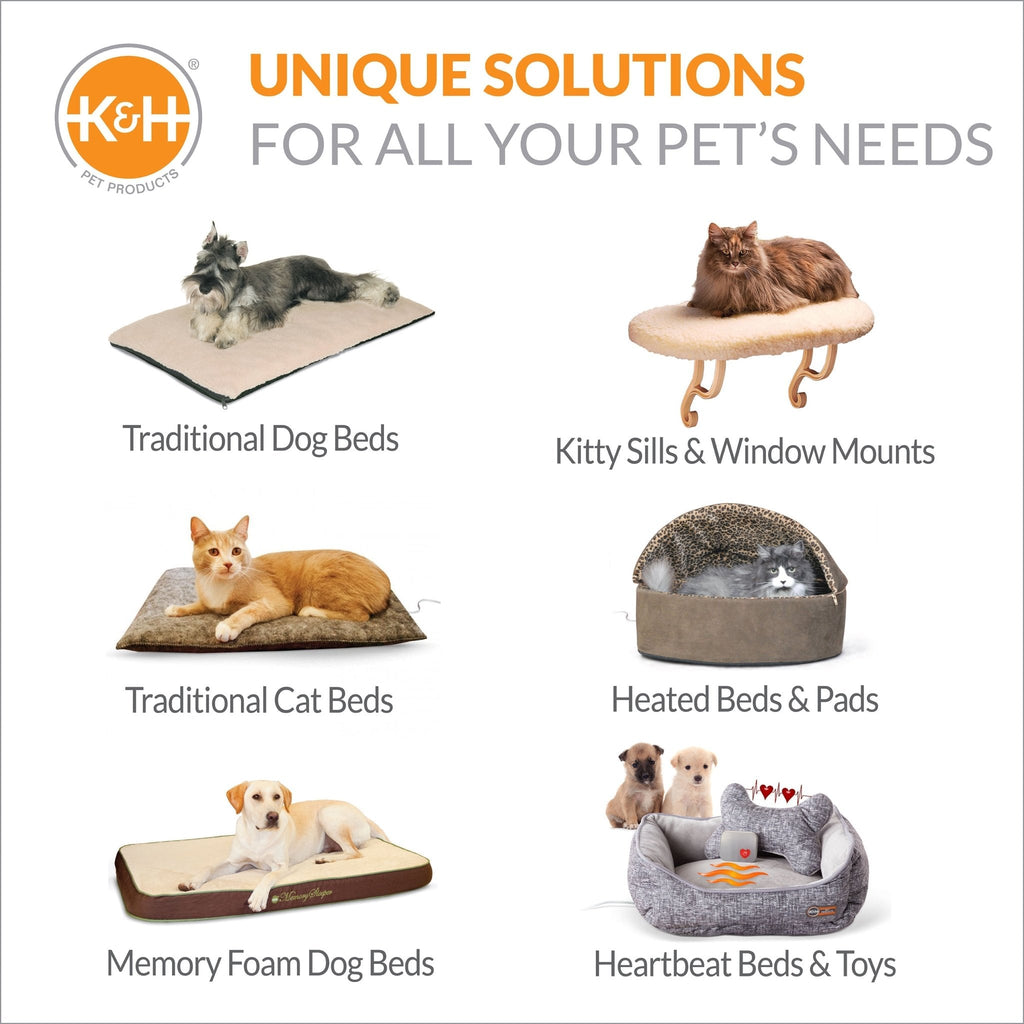 K&H Lectro-Soft Indoor/Outdoor Heated Pet Bed - FurrowpetstoreBeds & FurnitureJeffers