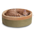 K&H Pet Products Thermo-Kitty Bed Indoor Heated Cat Bed – Safe, Energy Efficient & Washable - FurrowpetstoreBeds & FurnitureJeffers