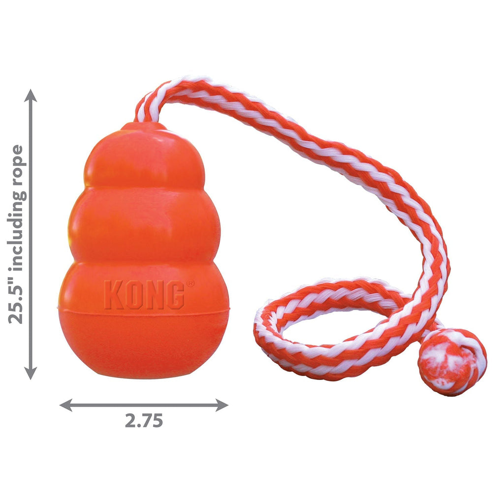 KONG Aqua Floating Water Dog Toy with Rope