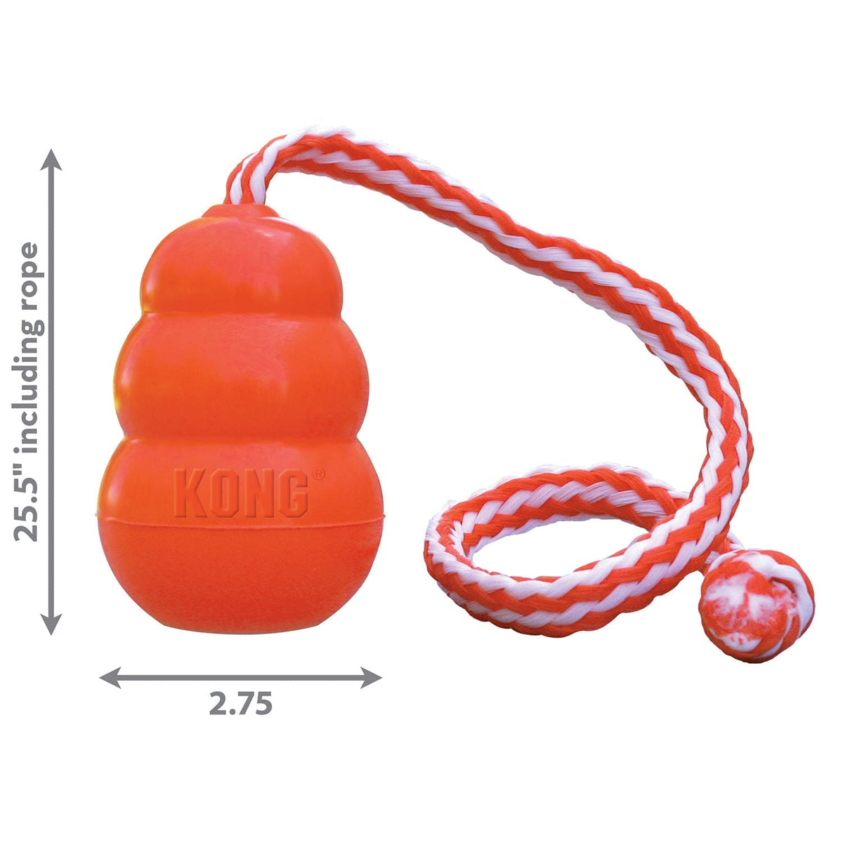 KONG Aqua Floating Water Dog Toy with Rope