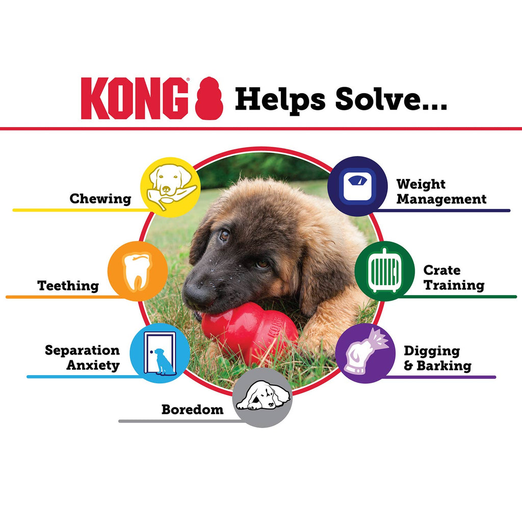 KONG Classic Stuffable Rubber Dog Toy