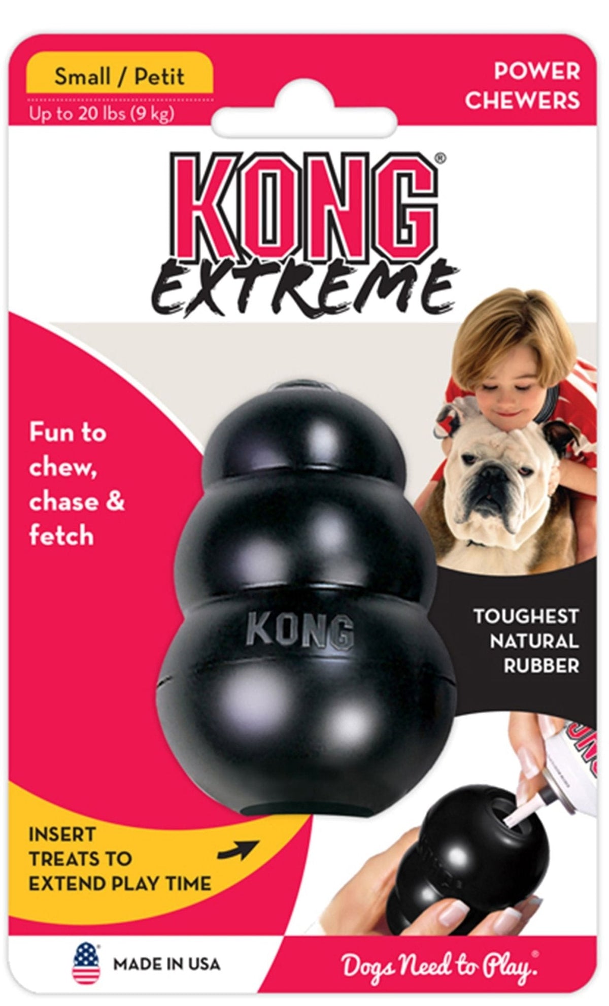 KONG Extreme Stuffable Rubber Dog Toy