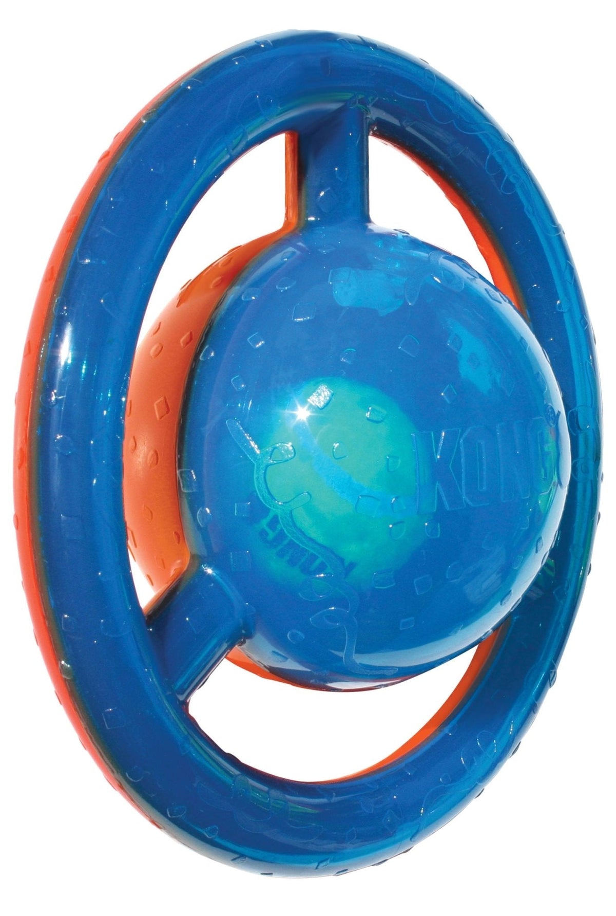 KONG Jumbler Disc dog toy with handles
