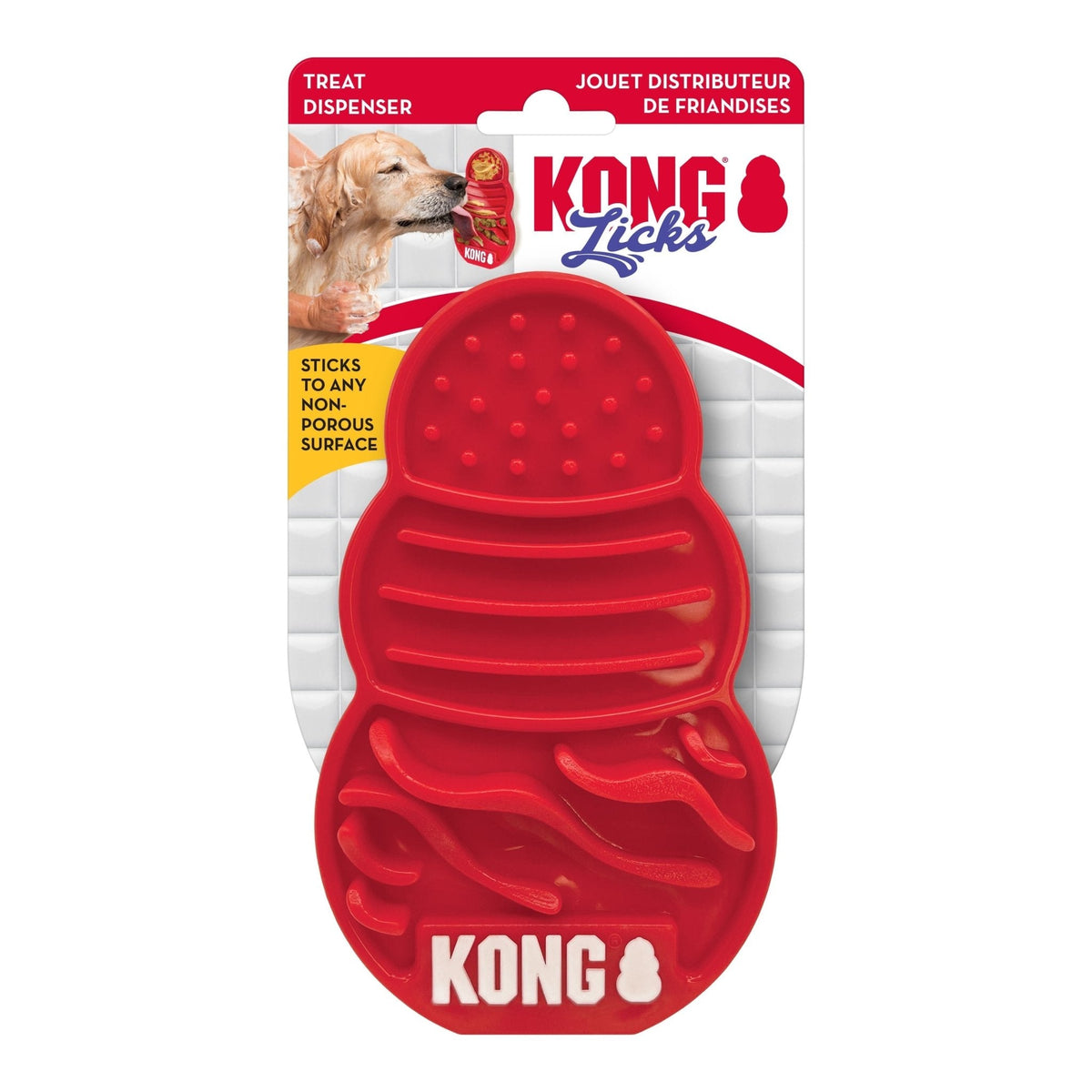 KONG Licks lick mat with suction cups