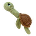 KONG Scruffs long-neck plush turtle dog toy