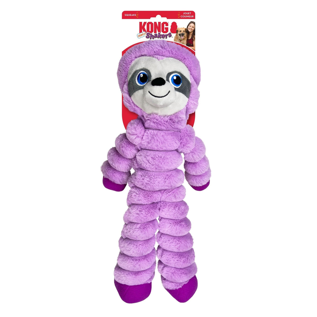 KONG Shakers Crumples jumbo plush dog toy