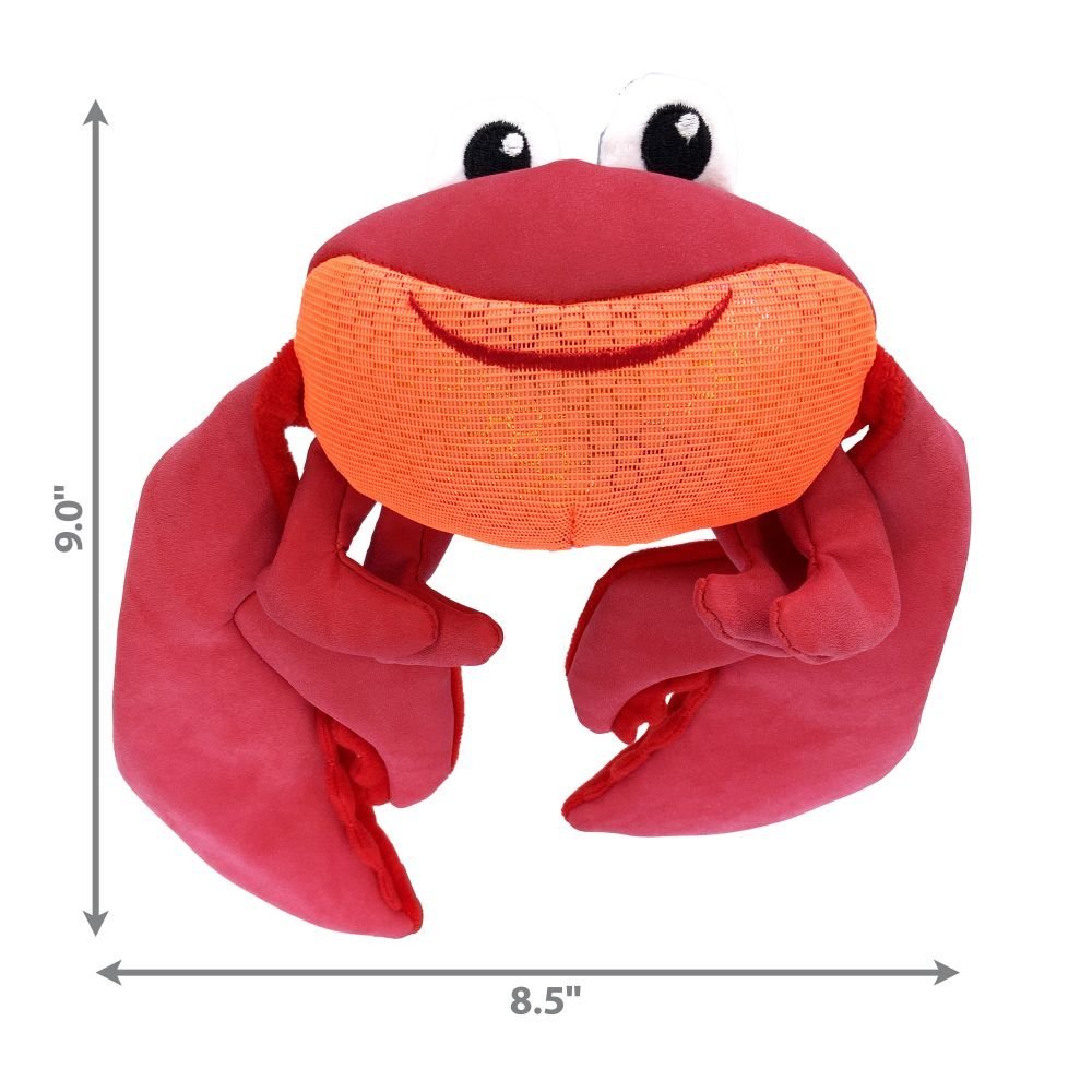 KONG Shakers Shimmy Crab Crinkle & Squeak Dog Toy - FurrowpetstoreToysJeffers