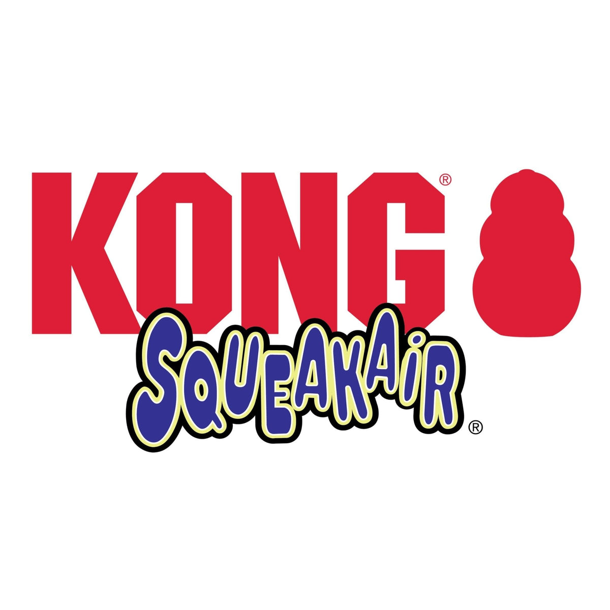 KONG SqueakAir Squeaker Tennis Balls for Dogs