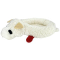 Lamb Chop Cuddly Round Dog Bed, 27 Inch