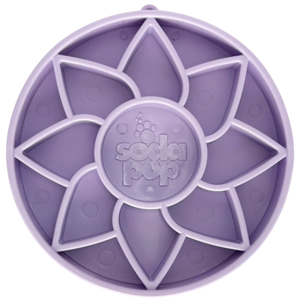 SodaPup Sunflower Softie eTray slow feeder