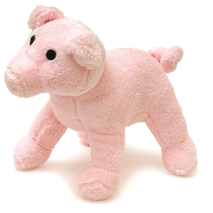 Jeffers Animal Cuddlers Plush Squeaker Dog Toy