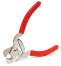 Millers Forge red-handled pet nail clippers with safety guard