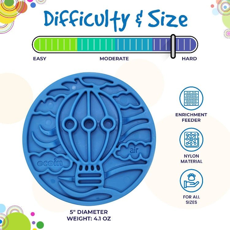 SodaPup Air eCoin Nylon Lick Disc - FurrowpetstoreBowls, Feeding & EnrichmentSodaPup/True Dogs, LLC