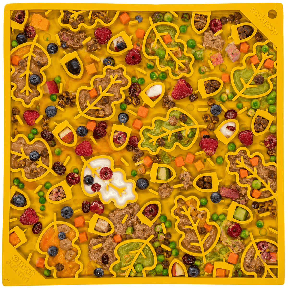 SodaPup Autumn eMat Lick Mat for Dogs and Cats - FurrowpetstoreBowls, Feeding & EnrichmentSodaPup/True Dogs, LLC