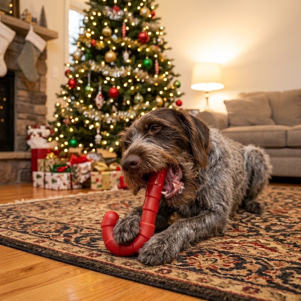 SodaPup Candy Cane Nylon Chew Toy - FurrowpetstoreToysSodaPup/True Dogs, LLC