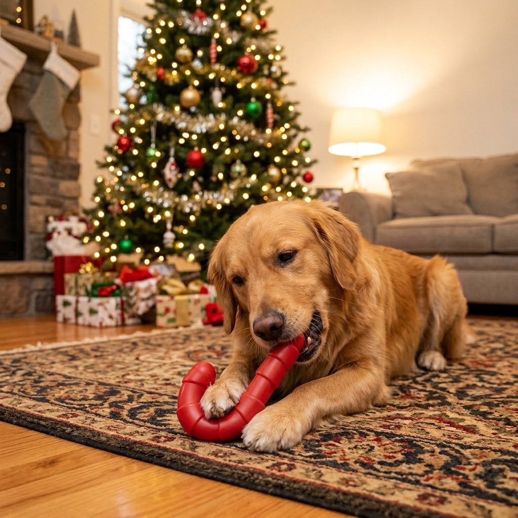 SodaPup Candy Cane Nylon Chew Toy - FurrowpetstoreToysSodaPup/True Dogs, LLC