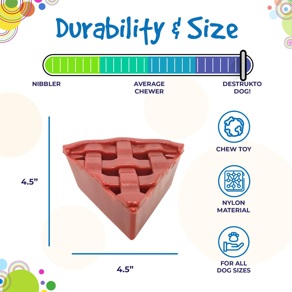 SodaPup Cherry Pie Nylon Chew Toy - FurrowpetstoreToysSodaPup/True Dogs, LLC