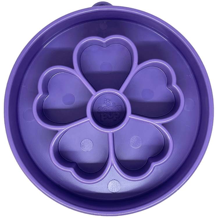 SodaPup Flower eBowl Deep Slow Feeder Dog Bowl - FurrowpetstoreBowls, Feeding & EnrichmentSodaPup/True Dogs, LLC
