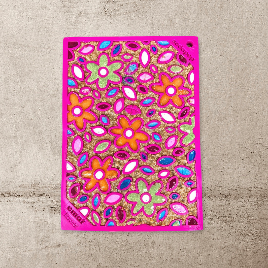 SodaPup Flower Power eMat Lick Mat - FurrowpetstoreBowls, Feeding & EnrichmentSodaPup/True Dogs, LLC