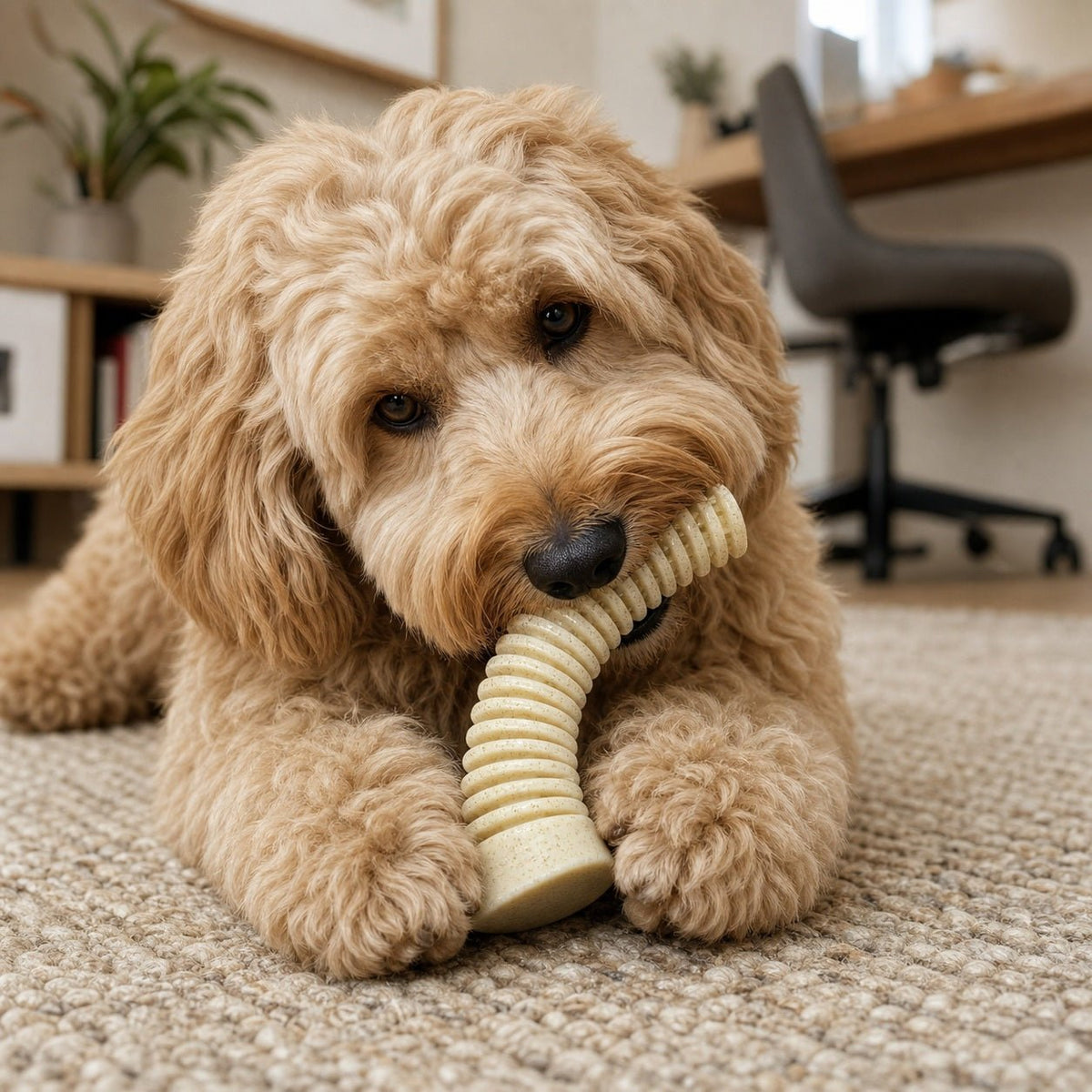 SodaPup Flufflehorn Antler Nylon Chew Toy, XL - FurrowpetstoreToysSodaPup/True Dogs, LLC