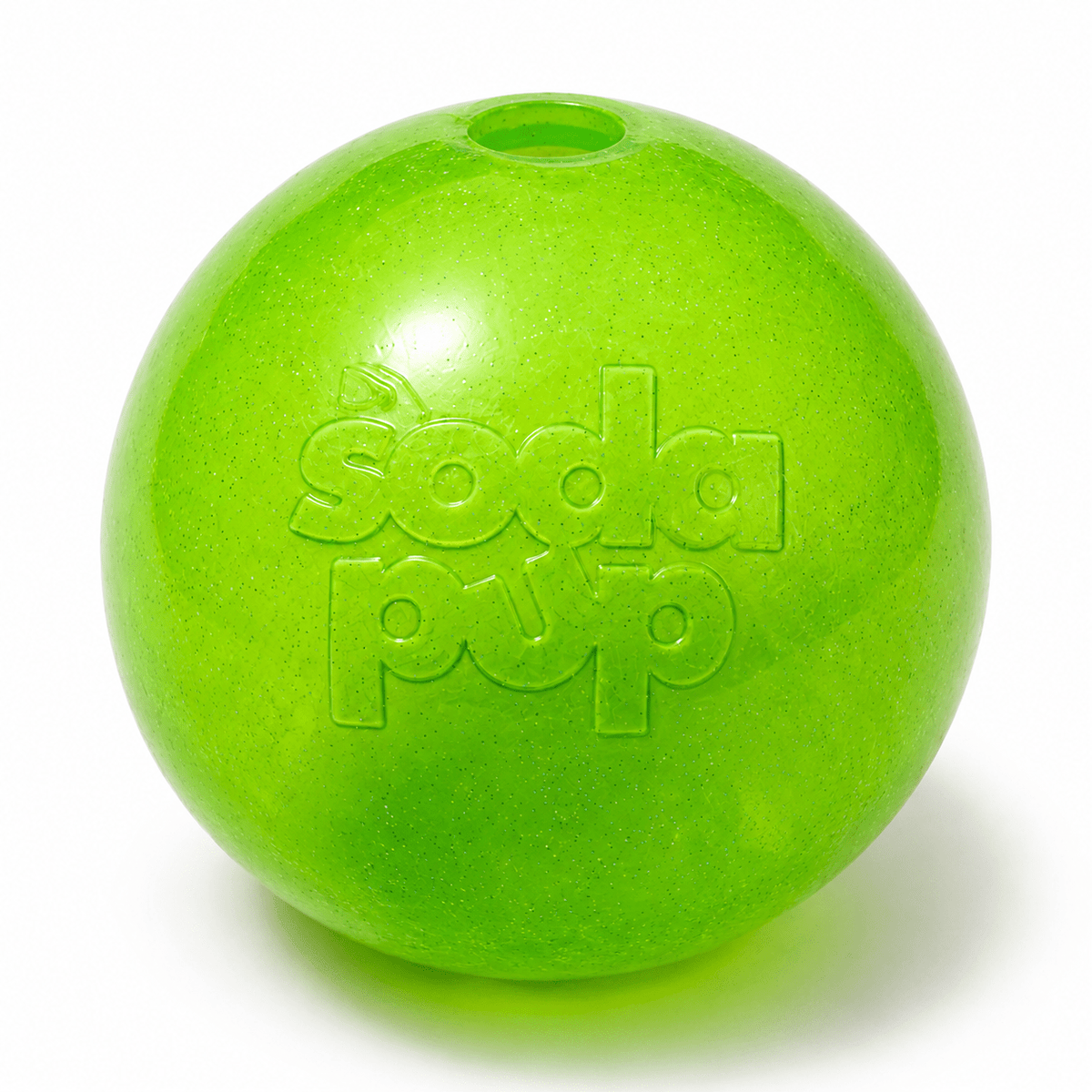 SodaPup Glitter Ball Soft Rubber Fetch Ball - FurrowpetstoreToysSodaPup/True Dogs, LLC