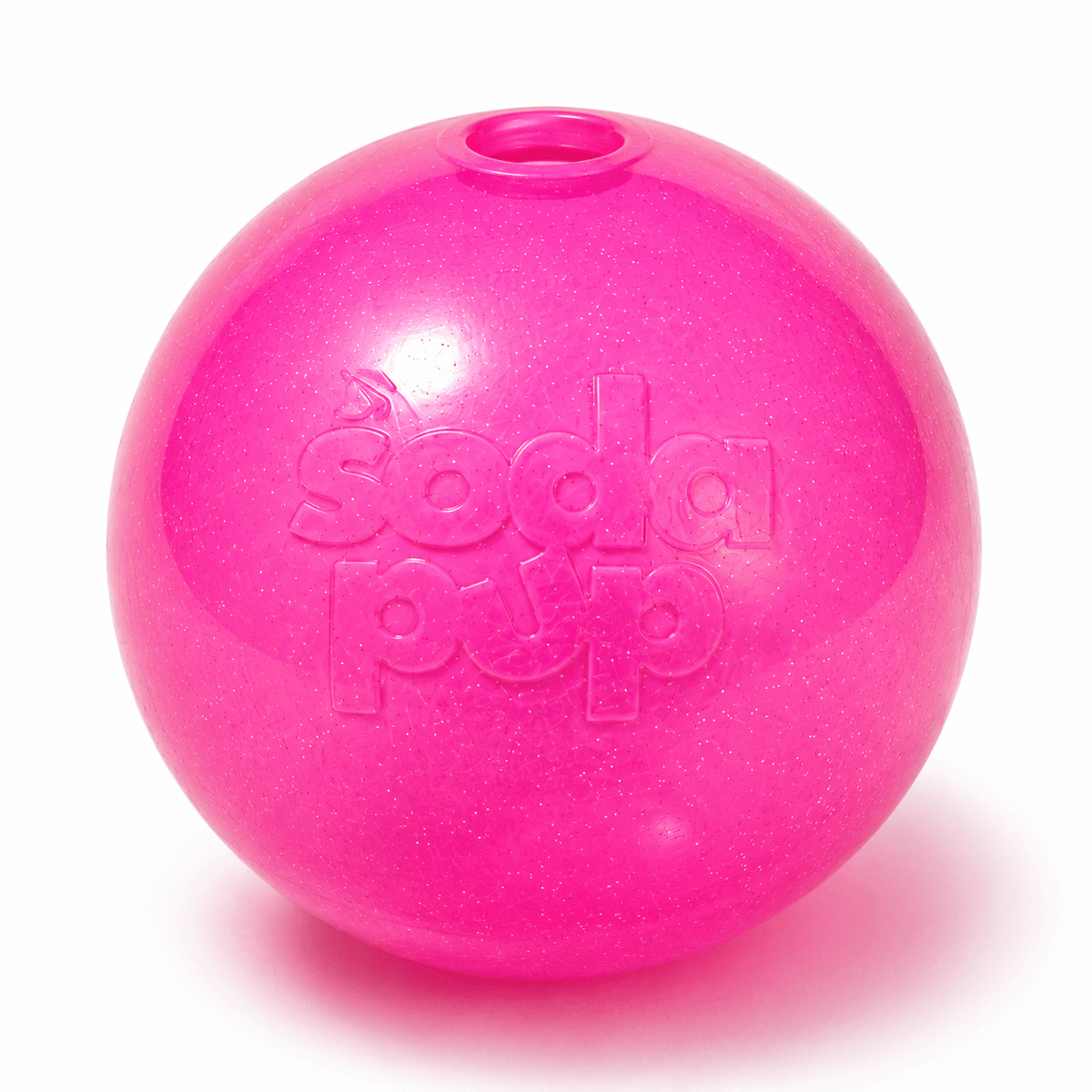 SodaPup Glitter Ball Soft Rubber Fetch Ball - FurrowpetstoreToysSodaPup/True Dogs, LLC