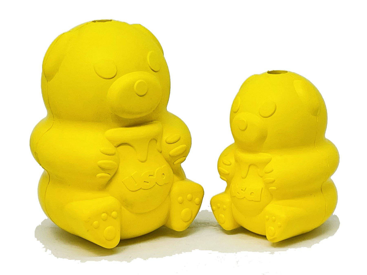 SodaPup Honey Bear eDispenser Rubber Treat Toy - FurrowpetstoreBowls, Feeding & EnrichmentSodaPup/True Dogs, LLC