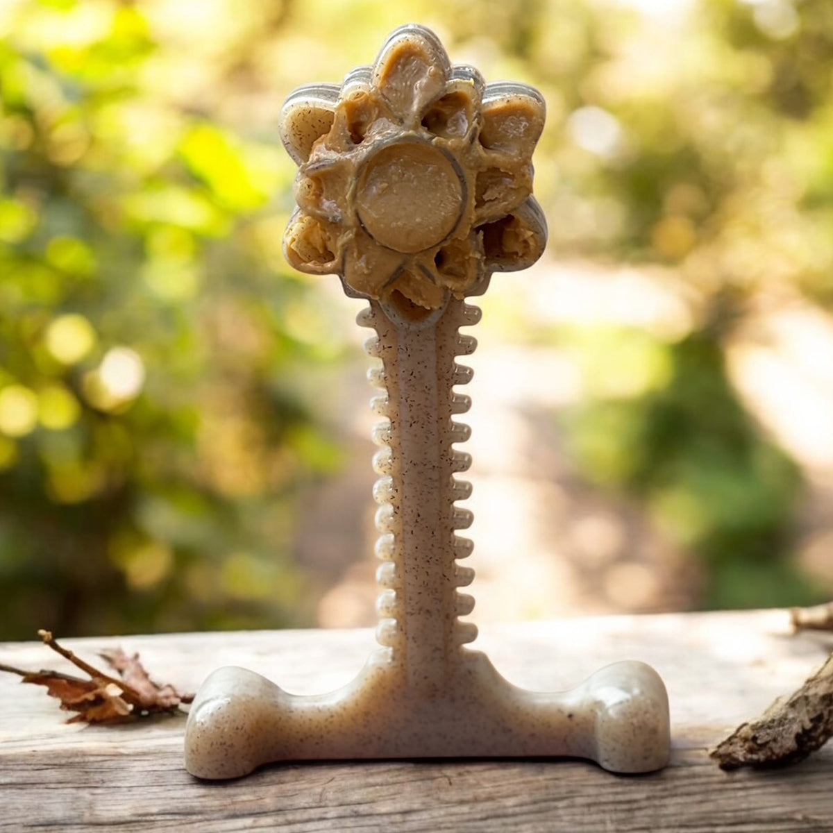 SodaPup Honey Bone Flower Tower Nylon Enrichment Toy, XL - FurrowpetstoreToysSodaPup/True Dogs, LLC