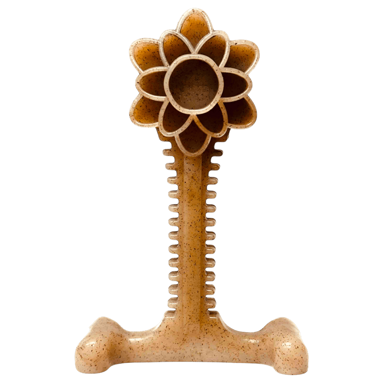 SodaPup Flower Tower nylon enrichment toy