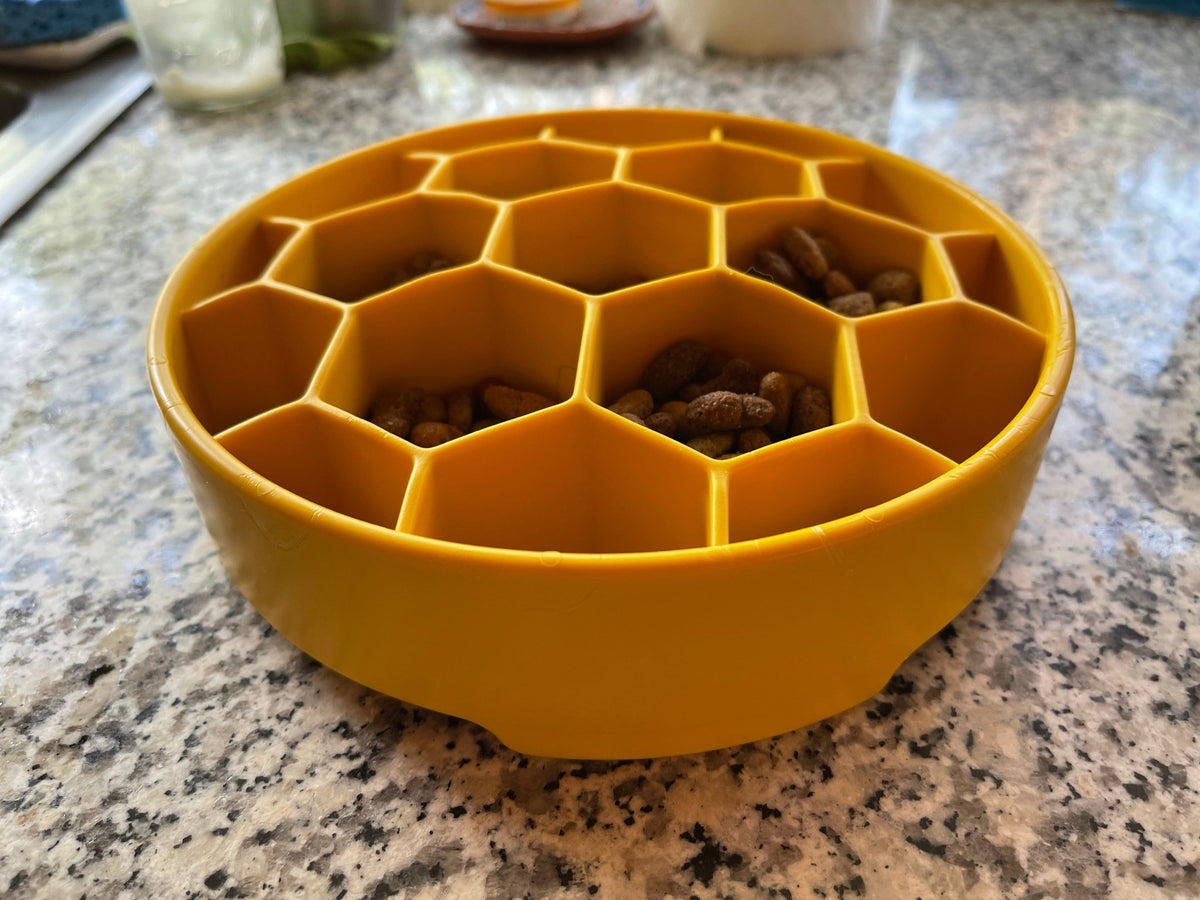 SodaPup Honeycomb eBowl Deep Slow Feeder - FurrowpetstoreBowls, Feeding & EnrichmentSodaPup/True Dogs, LLC