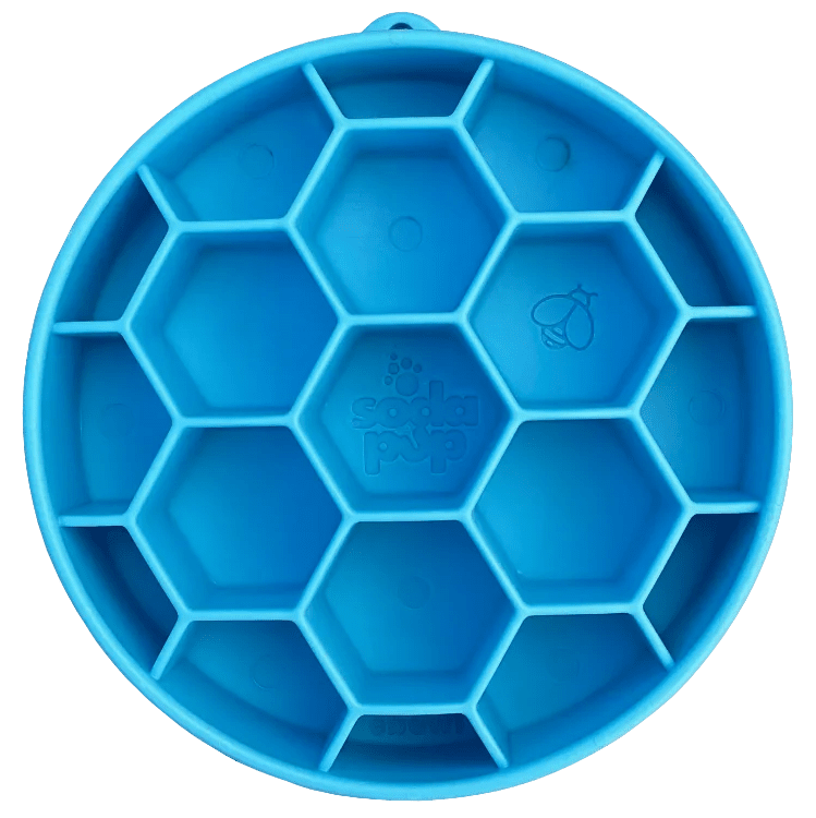 SodaPup Honeycomb eBowl Deep Slow Feeder - FurrowpetstoreBowls, Feeding & EnrichmentSodaPup/True Dogs, LLC