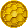 Yellow SodaPup Honeycomb eBowl deep slow feeder
