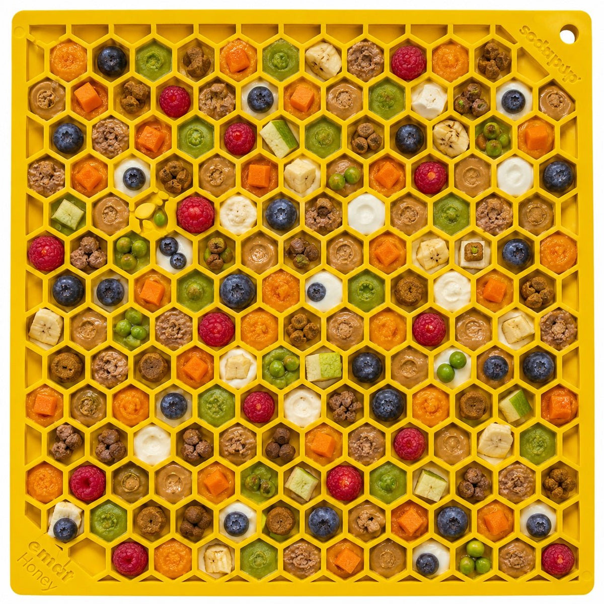 SodaPup Honeycomb eMat Lick Mat - FurrowpetstoreBowls, Feeding & EnrichmentSodaPup/True Dogs, LLC