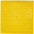 Yellow SodaPup Honeycomb eMat lick mat